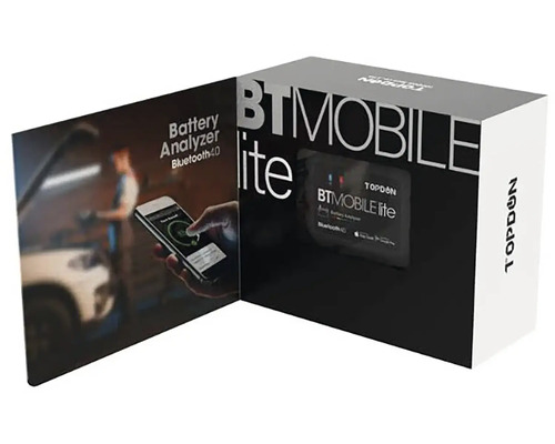 Balenie testera batérií Topdon BT Mobile Lite