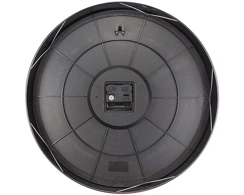 Zadná strana nástenných hodín so závesom