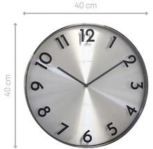 Okrúhle nástenné hodiny s priemerom 40 centimetrov