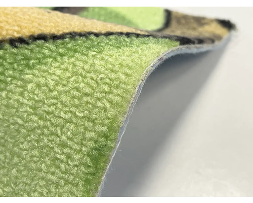 Detailný záber koberca s vlasom