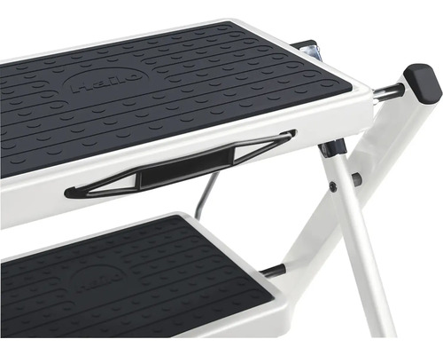 Detailný pohľad na schodíky s dvoma stupňami