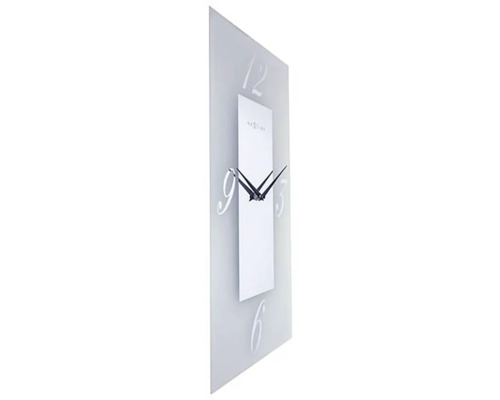 Obdĺžnikové nástenné hodiny s číslicami