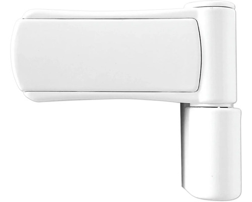 Biely dverový záves