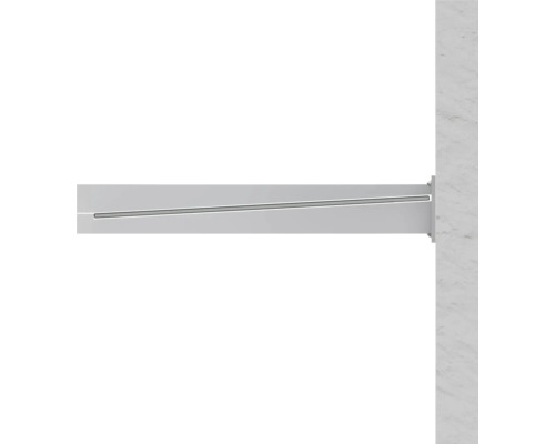 Polica s nástenným držiakom na upevnenie na stenu