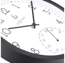 Nástenné hodiny Nextime s teplomerom