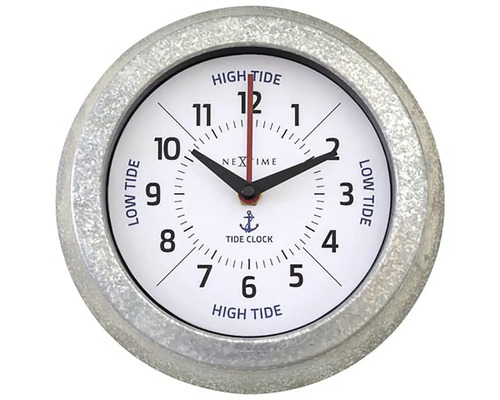 Nextime Tide Clock prílivové hodiny s kovovým rámom