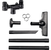 Sada príslušenstva pre vysávač s rôznymi tryskami a rúrkami