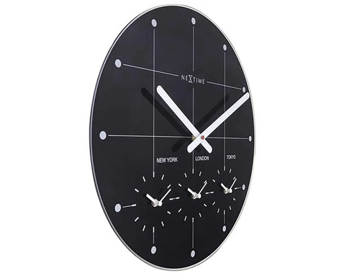 Nextime svetové hodiny pre New York, Londýn a Tokio