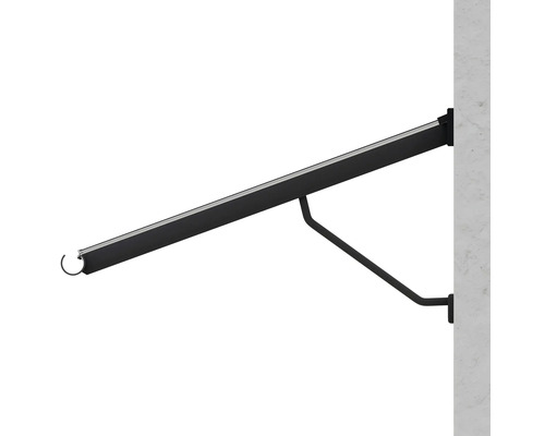 Šatníková tyč na stenu