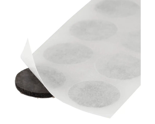 Filcové klzáky na nalepenie na hárku