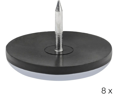 Klincové klzáky na nábytok, balenie po 8 kusoch