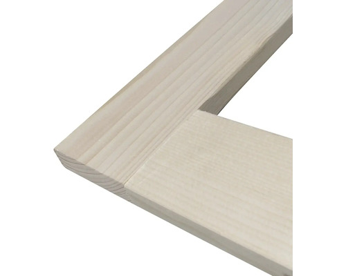 Detail dreveného rámu