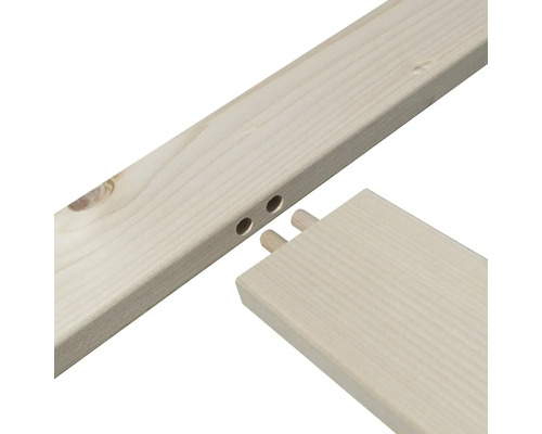 Drevená doska s kolíkovým spojom