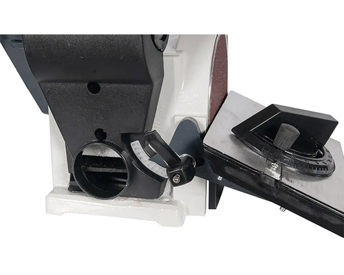 Detail brúsky s nastaviteľnými uhlami.