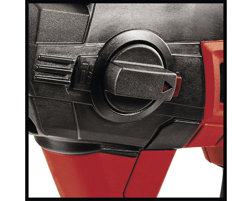 Detailný záber otočného spínača na elektrickom náradí