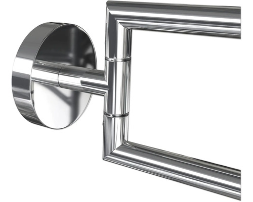 Otočný držiak na uteráky z kovu na montáž na stenu