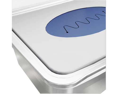 Detailný pohľad na ohrievaciu nádobu s vekom