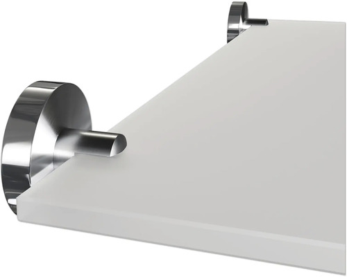 Sklenená polica s držiakmi