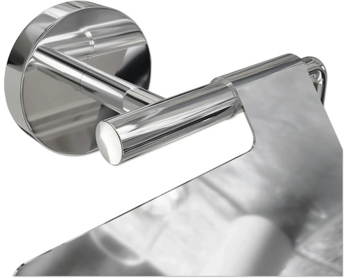 Držiak toaletného papiera z nehrdzavejúcej ocele na montáž na stenu