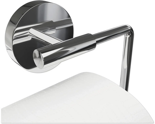 Kovový držiak toaletného papiera na montáž na stenu