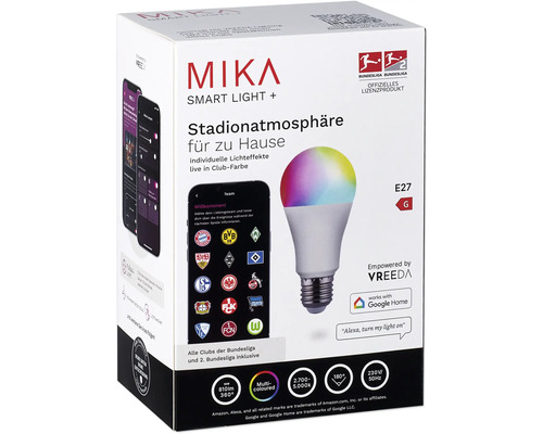 Žiarovka Mika Smart Light Plus E27 v balení