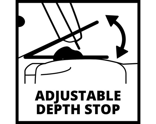 Symbol pre nastaviteľný hĺbkový doraz