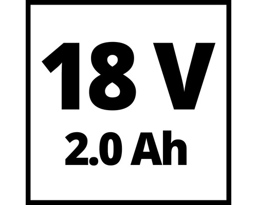 Symbol pre 18 voltov 2.0 ampérhodín