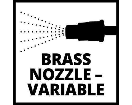 Symbol mosadznej trysky, variabilný