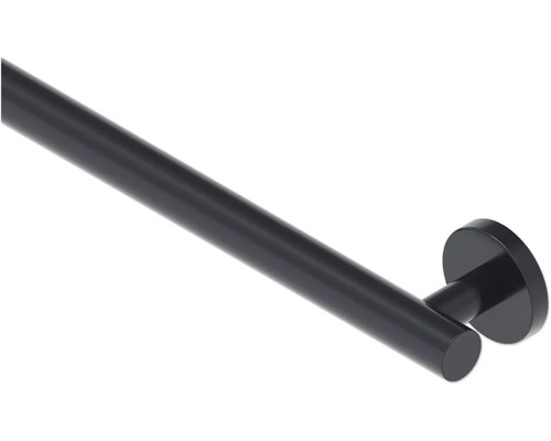 Čierny držiak na uteráky