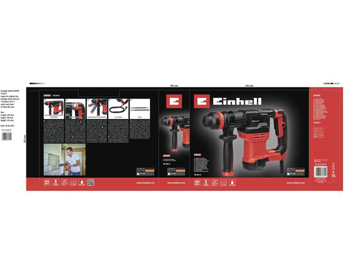 Balenie zbíjacieho kladiva Einhell EXPERT TE-DH 5