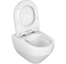 Závesné WC set RAVAK Zante bez splachovacieho kruhu biela vr. WC dosky X01866
