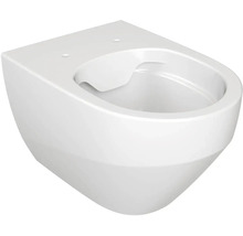Závesné WC set RAVAK Zante bez splachovacieho kruhu biela vr. WC dosky X01866