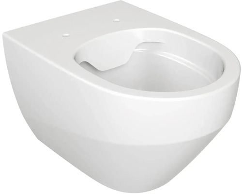 Závesné hlboké splachovacie WC z sanitárnej keramiky