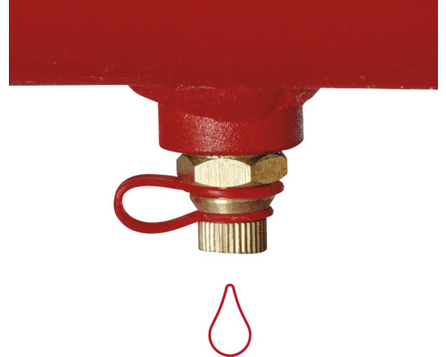 Detailný záber vypúšťacej skrutky oleja so symbolom kvapky oleja