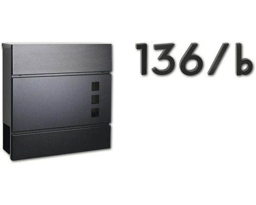 Poštová schránka s číslom domu 136/b