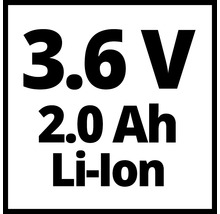 Informácie o 3.6 V 2.0 Ah lítium-iónovej batérii