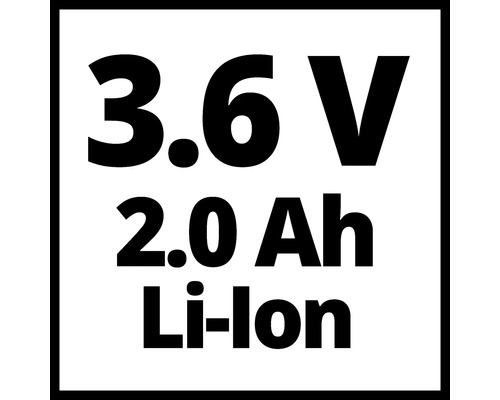 Informácie o 3.6 V 2.0 Ah lítium-iónovej batérii