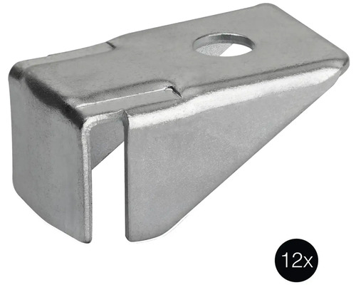 Kovový spojovací prvok pre drevené konštrukcie, balenie po 12 kusoch