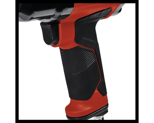 Detail pneumatického rázového uťahovača s rukoväťou