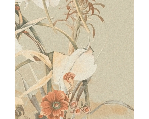 Kvetinová tapeta s kvetinovým motívom