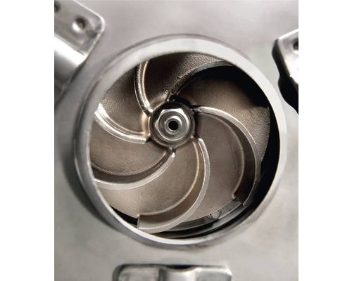 Vnútorný pohľad na čerpadlo s obežným kolesom