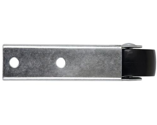 Dverová zarážka s kolieskami a kovovým držiakom