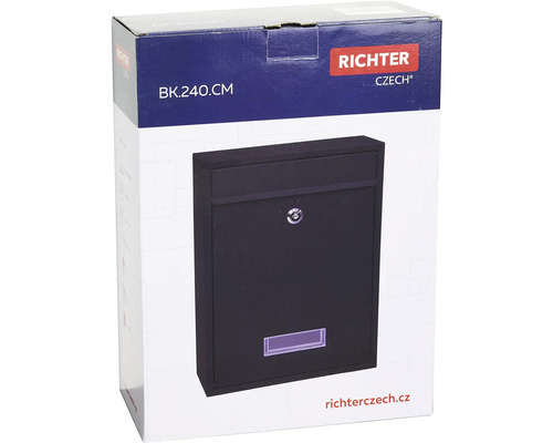 Balenie poštovej schránky Richter Czech