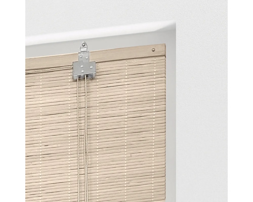 Bambusová roleta s mechanizmom sťahovania na dekoráciu okien