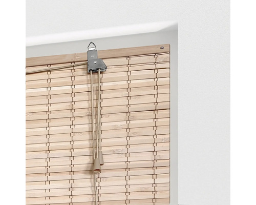 Bambusová roleta so sťahovacími šnúrami na okennú dekoráciu