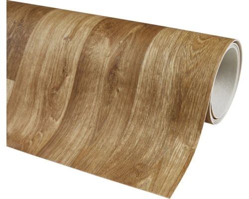 Vinylová podlahová krytina v roli s dreveným vzhľadom