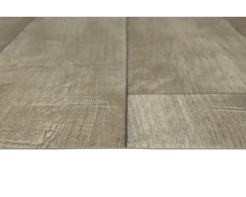 Detail vinylovej podlahy s dekorom dreva.