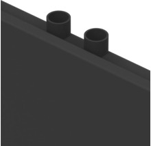Dizajnové vykurovacie teleso ROTHEIGNER Style čierne 1804 x 452 x 32-85 mm pripojenie 1 dole uprostred-thumb-4