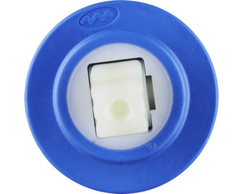 Modrá vložka vodného filtra s bielym vnútrom