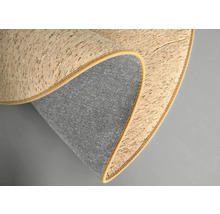 Okrúhly korkový koberec s látkovou podložkou